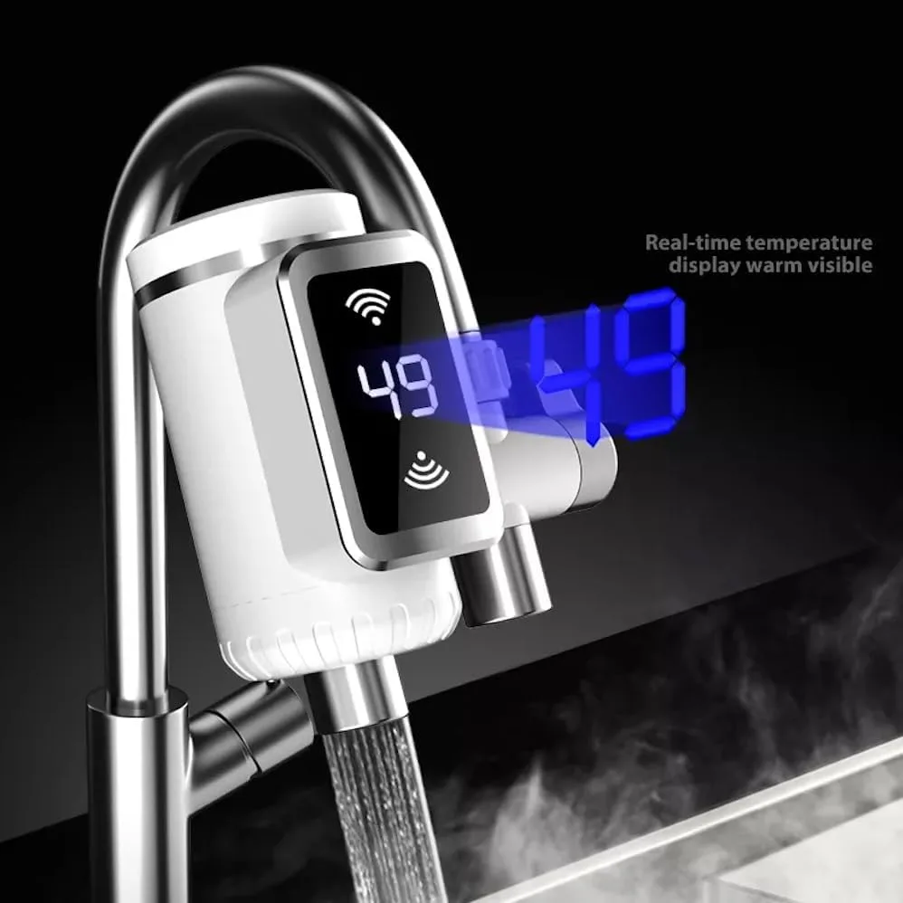 Hot & Cold Water Heater for Kitchen | Energy-Efficient Tankless Design | Digital Display | Easy Installation - Product Details